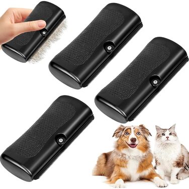 Набір щіток для грумінгу собак та котів Fur Wonder Brush (3 шт.) - видалення шерсті, комфортна ручка, щітка для кігтів