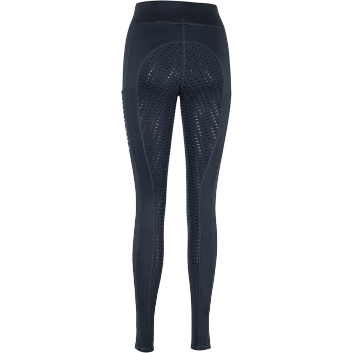 Лазура - Рідлегінги для жінок та дівчаток Emilia | Повний силіконовий покрив | Рідлегінги з 2 бічними кишенями для телефону | Рідлегінги в п'яти кольорах | Розміри 116-176 та 34-46 (128, Asphalt)