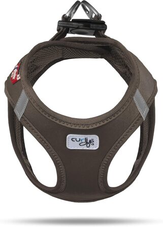 Шарнірний жилет-шолом Softshell (3XS, Коричневий)