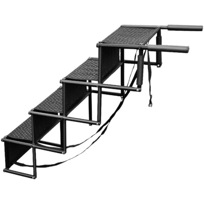 Рампа для собак, автомобіля, складна, до 80 кг, антиковзаюча поверхня, алюмінієвий каркас, для SUV та великих собак