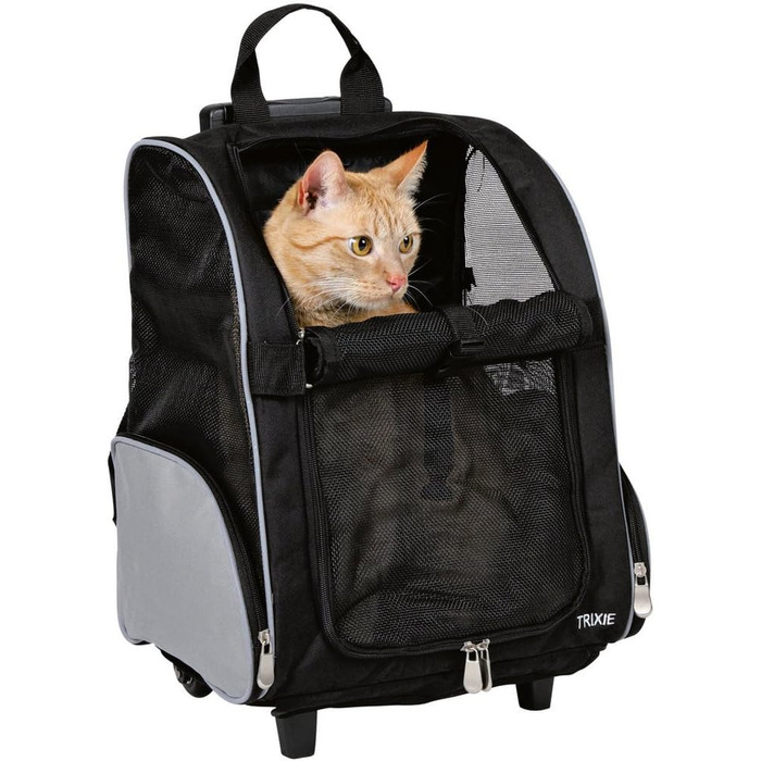 Тролей Trixie 2880, 32 × 45 × 25 см, чорний/сірий - для домашніх тварин