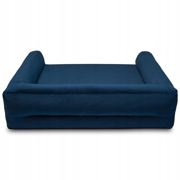 Ортопедичне велюрове лежак-преміум для собак середніх порід HUGGY DOGGY XL