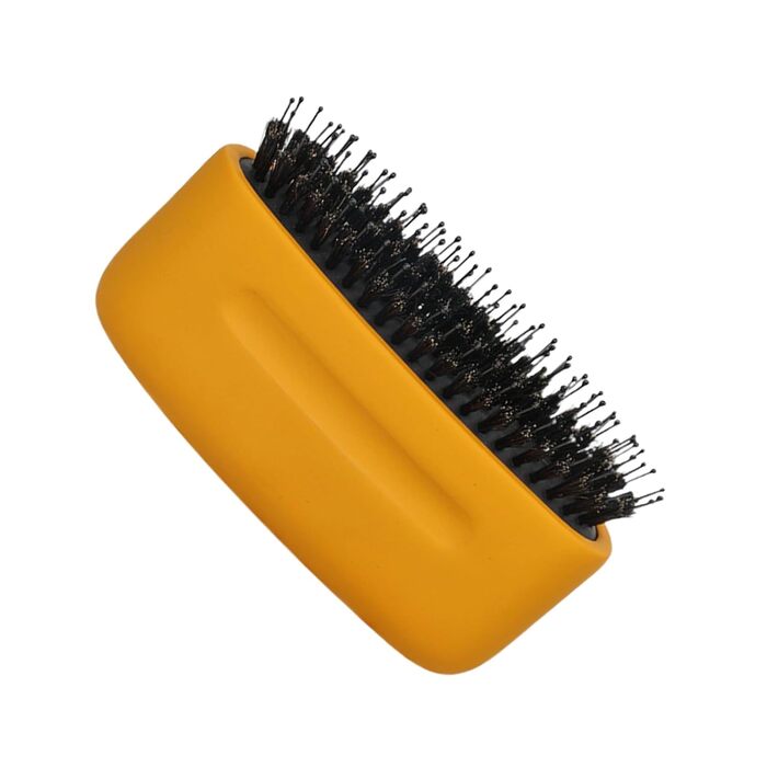 Щітка для котів від шерсті | Щітка проти випадання шерсті - інструмент для догляду за довгошерстими собаками та котами, щоденна щітка для купання та дому, білий (жовтий)