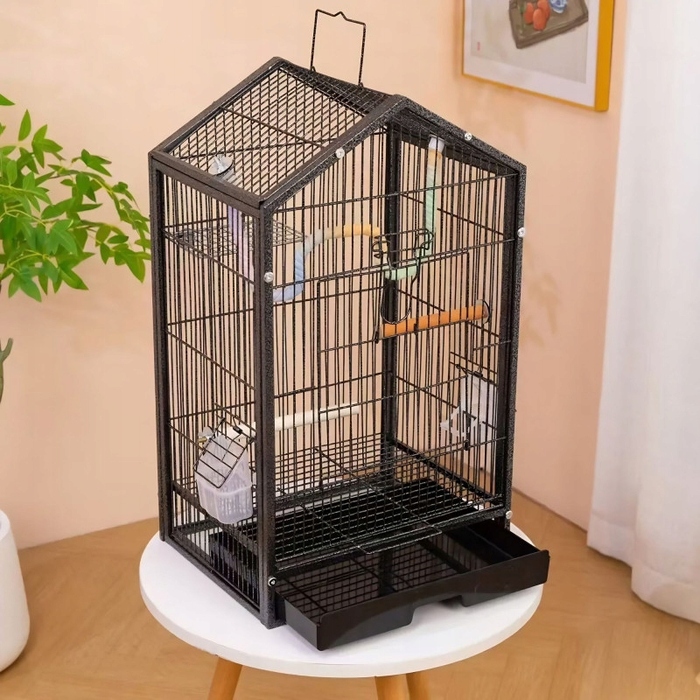 Клітка NUXIE 35 x 28 x 60 см, чорна