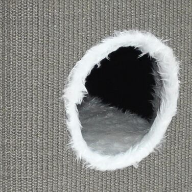 Котячий будиночок Nanook Toni: кігтеточка, будиночок, лежанка для котів, 74 см, міцний та стабільний