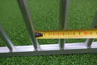 Callieway® Розкладний загін для цуценят ALUZAUN Safety Pro' 8-секційний (100x65 см) для вирощування, заходів та кемпінгу