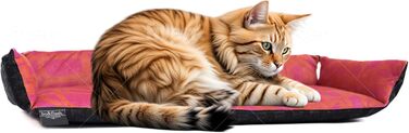Лежак для котів на підвіконня bo&flash San Francisco Chouk, 62×27×10 см, преміум-якість, знімний чохол, антиковзка основа