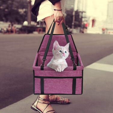 Водонепроникний, дихаючий килимок для автомобіля з тваринами, безпечний підйом, миється, матеріал Oxford, чорний