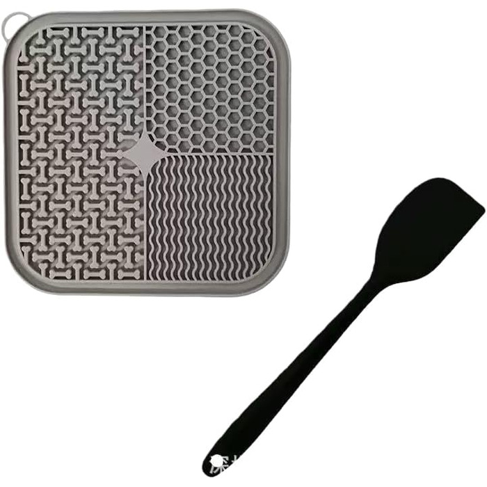 Набір мисок для собак та котів з повільною годівлею WANGQIQI (2 шт., 20*20 см)