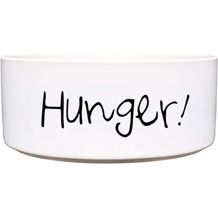 Керамічна годівниця для собак «Hunger» - миска для корму та води, 1.300 мл