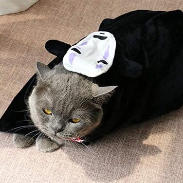 Костюм для собак та котів ChoChoCho Spirited Away No-Face, плюшевий косплей, ідеальний для Halloween, універсальний розмір