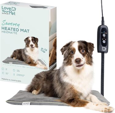 Електричне лежанка Beurer Kira для собак та котів, 65x50 см. З таймером, кучельна, водонепроникна, миється при 30°C