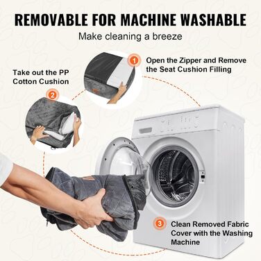 Автокрісло для собак VEVOR - підйомник для собак у машину з кишеню, страхувальний поводок, наповнювач з губки та PP-бавовни, автоліжко для собак малого та середнього розміру до 18 кг