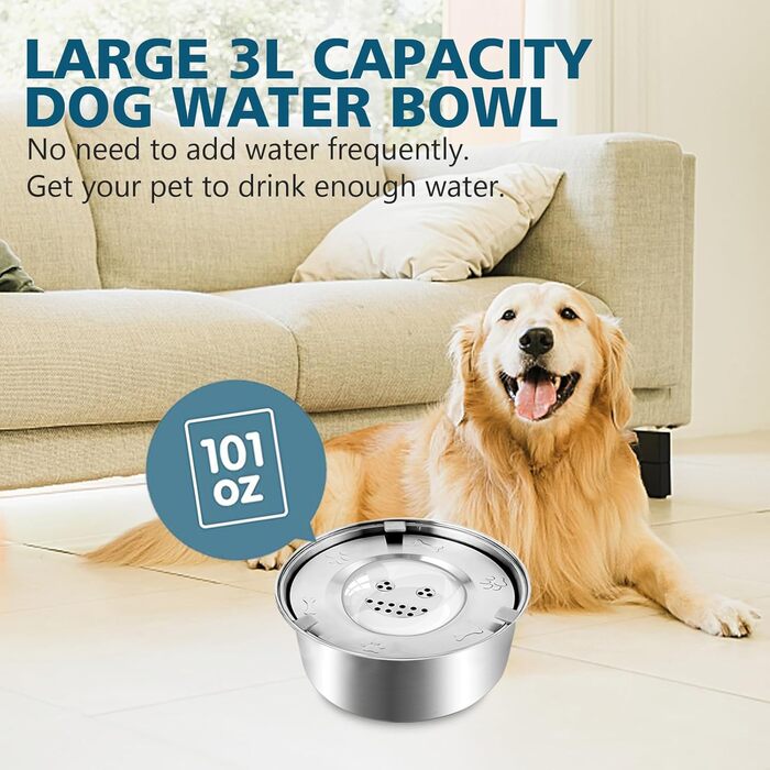 Миска для собак Slow Feeder з гелевими вставками, запобігає ковтання, великі миски для собак, аксесуари для собак, покращує травлення (миска для води)