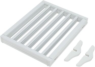 Захисне бар'єр для собак Fellie, дерев'яний, без свердління, 4 панелі (183x60 см) / 3 панелі (139x60 см), білий