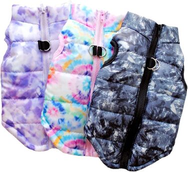 Зимовий теплий одяг для собак: чорна куртка-жилет для собак середніх розмірів (L)