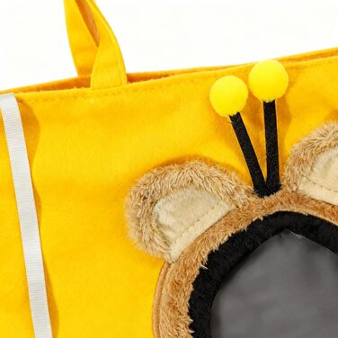 Сумка-переноска для собак Godpqiui у вигляді сумочки, мультяшна переноска для домашніх тварин - легка переноска для цуценят для прогулянок та подорожей | Для подорожей, походів, на відкритому повітрі, літака, кемпінгу, в приміщенні, взимку