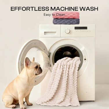 М'яка ковдра для собак та котів Luciphia, 3 шт. у наборі, фліс, 52 x 76 см