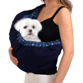 Сумка-переноска для собак та котів, Outdoor, блакитний плед | OrgMemory