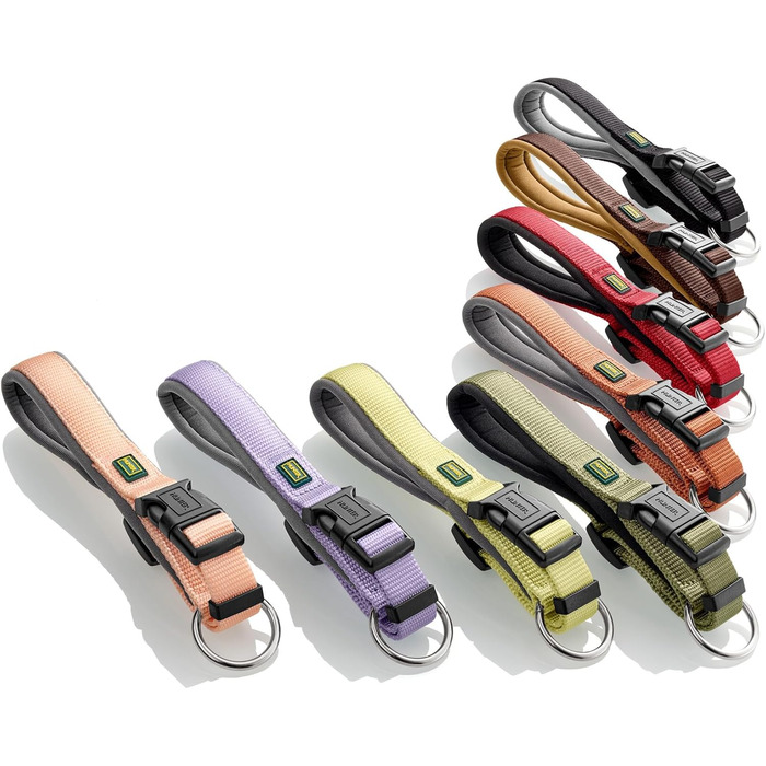 Нашийник для собак HUNTER Neopren Vario Plus, коричневий/карамель, розмір M-L/2.5