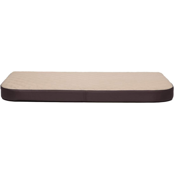 Ортопедичне ліжко для собак MEDICO Standard - коричневе з бежевим (XXL, 120x80 см)