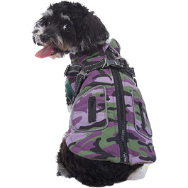 Тепла та водонепроникна жилетка для собак на зиму з інтегрованим шлейкою | Безпечна жилетка для собак