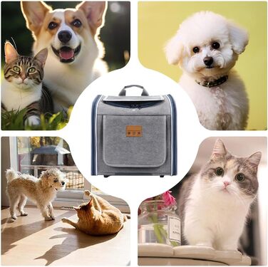 Сумка-переноска для собак на велосипед, складана та портативна | Корзина для собак та домашніх тварин на велосипед, для безпеки під час поїздок, прогулянок, подорожей, активного відпочинку, сімейного катання та для котів