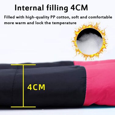 Водонепроникний зимовий пуховик для собак, теплий дощовик для маленьких та середніх собак (Рожевий, 5XL)