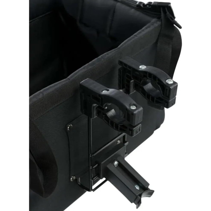 Кошик на велосипед TRIXIE Front-Box, 41x26x26 см, чорний/сірий