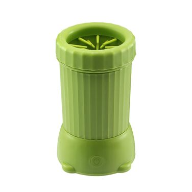 Автоматичний мийка лап для собак | USB-зарядка | Для дому та прогулянок | Підходить для середніх та великих порід, цуценят | Зелений