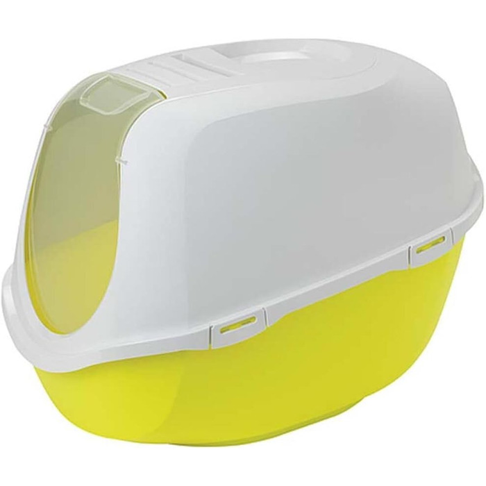 XXL лоток для котів Jumbo Katzentoilette Mega Deluxe жовтого кольору