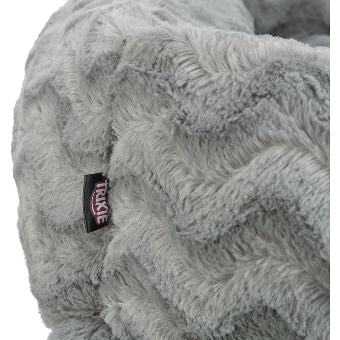 Ортопедичне ліжко для собак TRIXIE Vital Loki, 100x70 см, сіре - м'яке ліжко з Memory Foam для великих собак, з турботою про суглоби