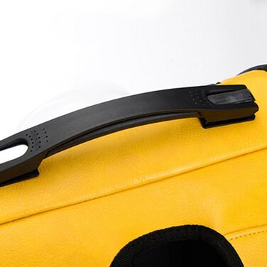 Рюкзак для тварин FOKOM, рюкзак-переноска для собак, котів, кроликів (32 x 29 x 42 см, жовтий)