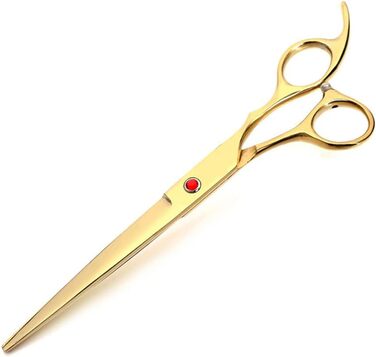 Набір професійних ножиць для грумінгу собак та котів, нержавіюча сталь, з гребінцем