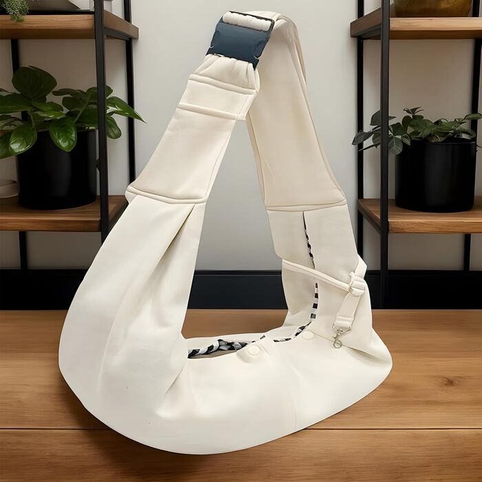 Сумка-переноска для собак | Дихаюча переноска для цуценят з вентиляцією - легке багатофункціональне аксесуар для подорожей, походів, активного відпочинку, прогулянок, громадського транспорту та покупок (Бежевий)