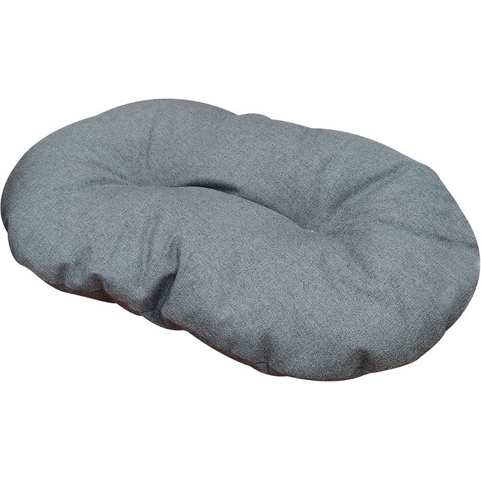 Крісло-лежанка для собак Croci Hydro, овальне, водонепроникне, блакитне, 69 x 45 см