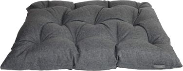 Ортопедичний лежак для собак Mayaadi-Home: лежанка-кішечка, матрац, корзина. Підходить для алергіків, легко миється. Сірий, розмір M (60x50 см)