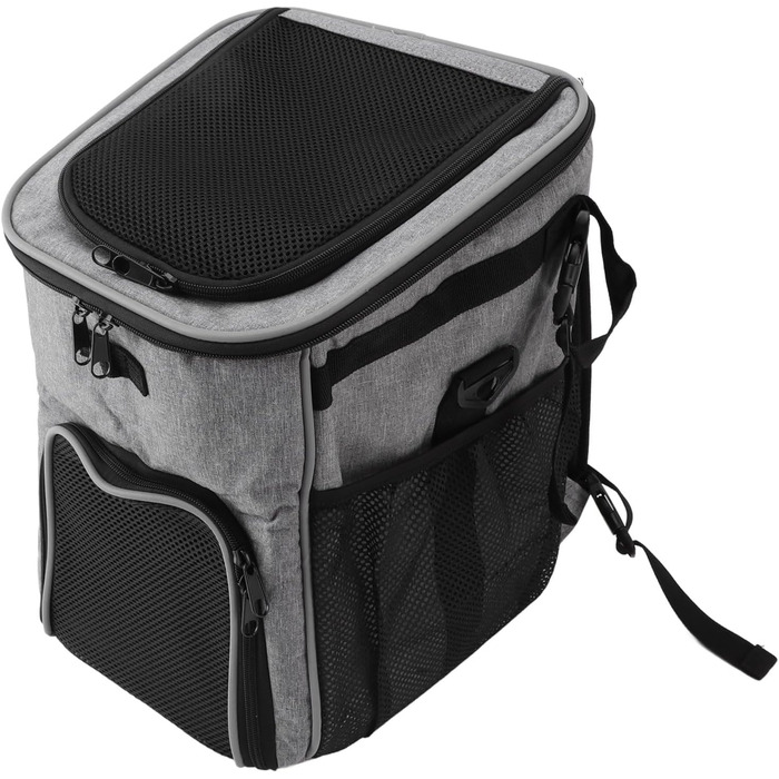 Кошик для собак Cryfokt, знімний, водонепроникний, 29 x 30 x 37 см, сірий