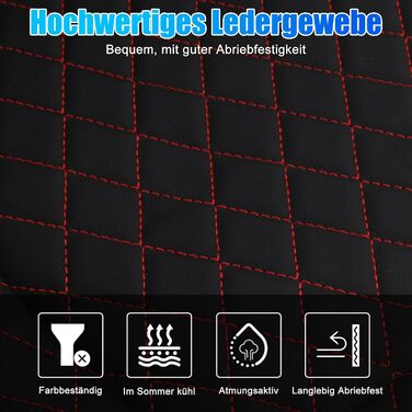 Розширювач сидіння заднього ряду авто, розкладний килимок-матрац для заднього сидіння, портативна платформа для кемпінгу та сну, універсальний для SUV, MPV та компактних авто (Чорний, Шкіра)