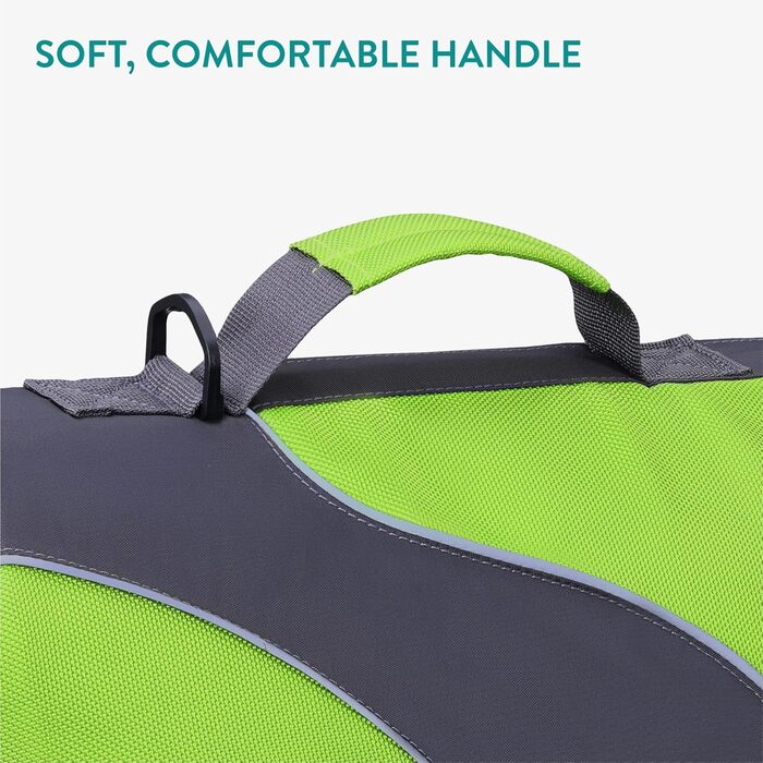 Жилет рятувальний для собак, зелений, L, Limettengrün