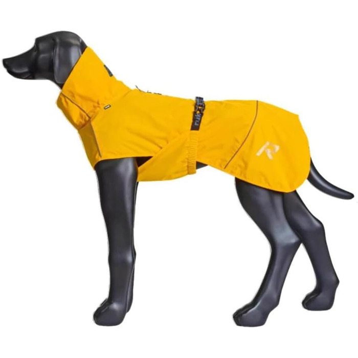 Жовтий дощовик для собак Rukka Pets Hayton Eco (25)