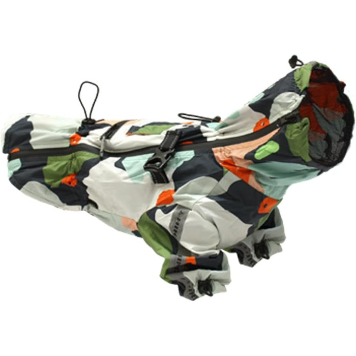 Регенкоровий плащ для собак Croci Go Harlequin, розмір 30 см, вага 182 г