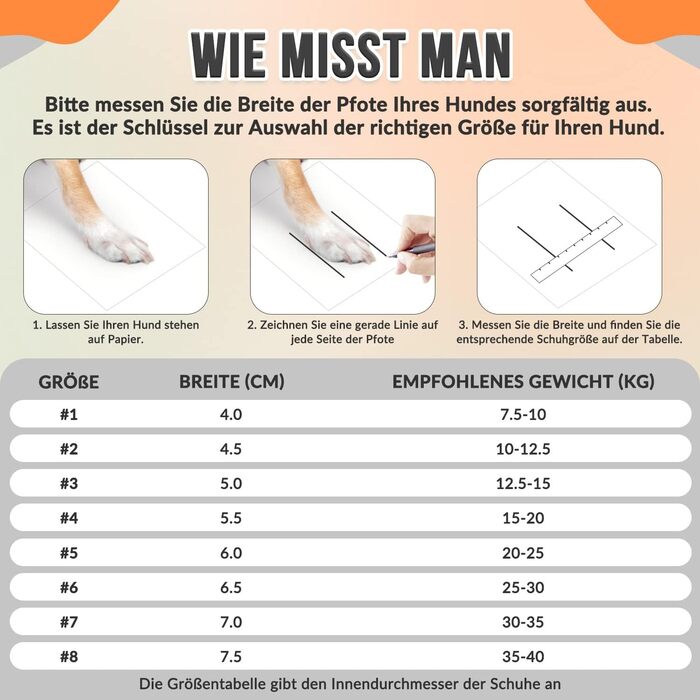 Взуття для собак SlowTon: 4 шт. захист лап, дихаючі, з антиковзкою підошвою, регульовані, світловідбиваючі, для малих, середніх та великих собак. Чорний (4 шт.) Розмір 7: ширина 7 см