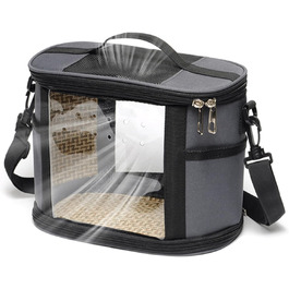 Транспортна переноска Vogel для подорожей: сумка-переноска для папуг, хвилястих та корел