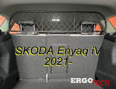Роздільник для Skoda Enyaq IV (2021-) RDA65-XS8 від Ergotech - для собак та багажу