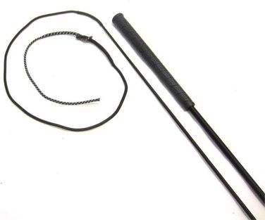 Братка для коней 100/120 см - 3 кольори, для тренувань на землі, верхової їзди, свободи, чорний, бежевий