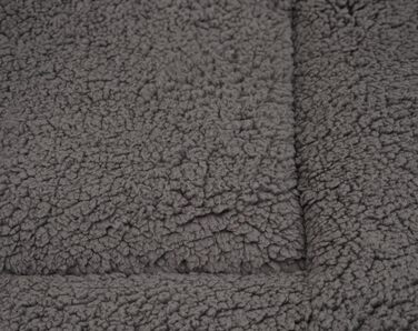 М'яка килимок для тварин Spetebo, 90 x 60 см, для собак та котів, сірий, з антиковзким покриттям