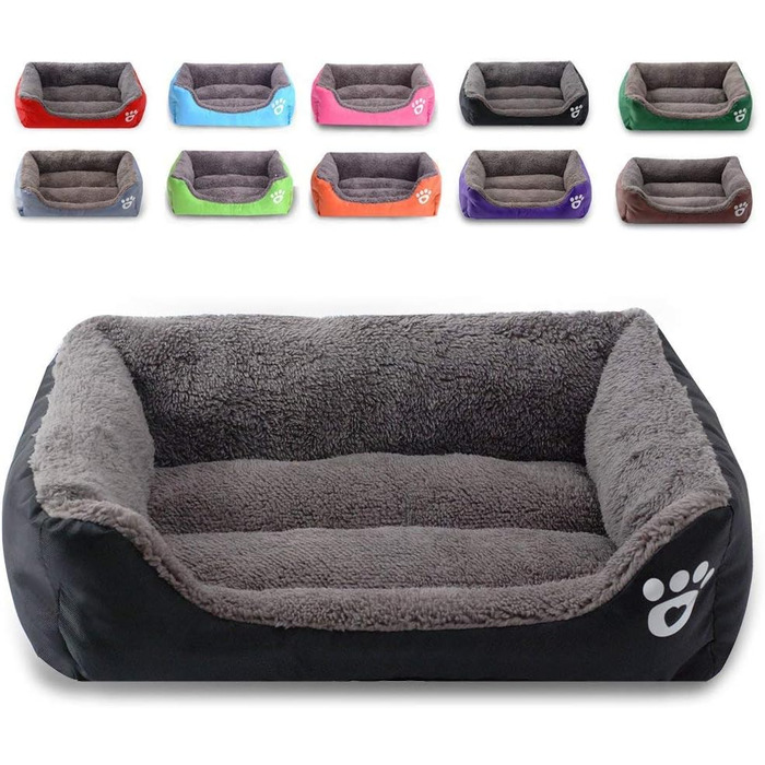 М'яке ліжко для собак та котів: тепле, зручне, миється, для маленьких та середніх порід