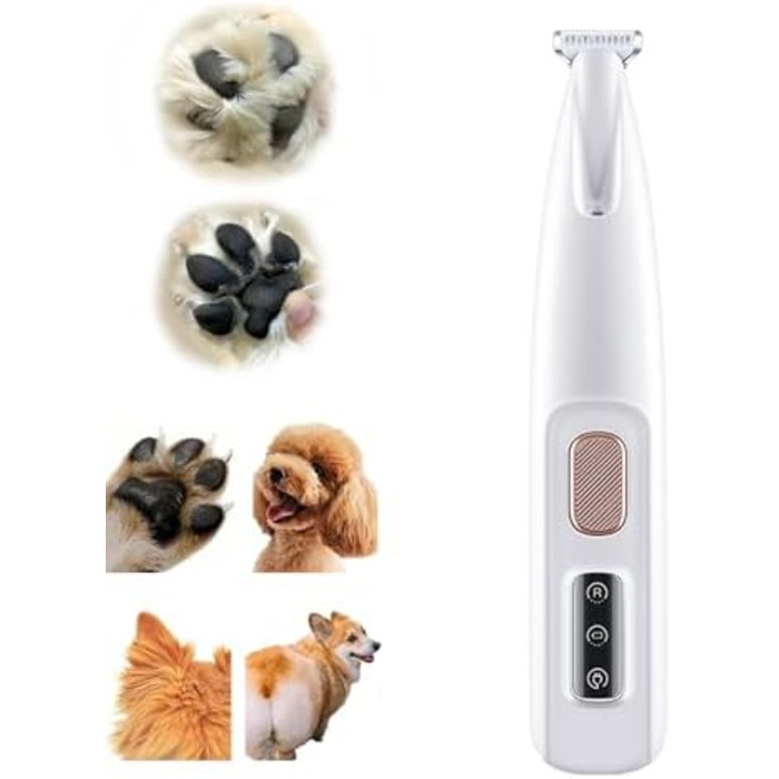 Триммер для собак: безпечна обрізка подушечок лап, 1 шт.