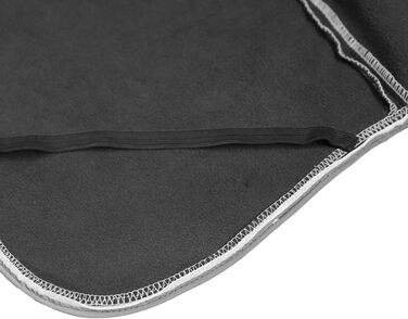 Водонепроникний жилет для собак Softshell з порталом для повідка та клямкою (S, Чорний)